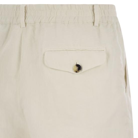 25SS 브루넬로 쿠치넬리 숏팬츠 M243DU0065 WHITE - BRUNELLO CUCINELLI