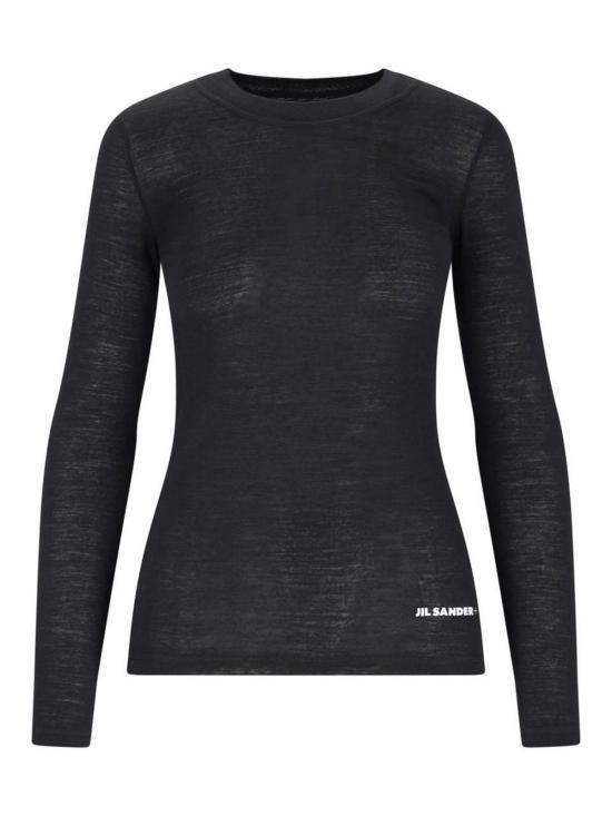  질샌더 긴팔 티셔츠 J40GC0022J70021001 Black