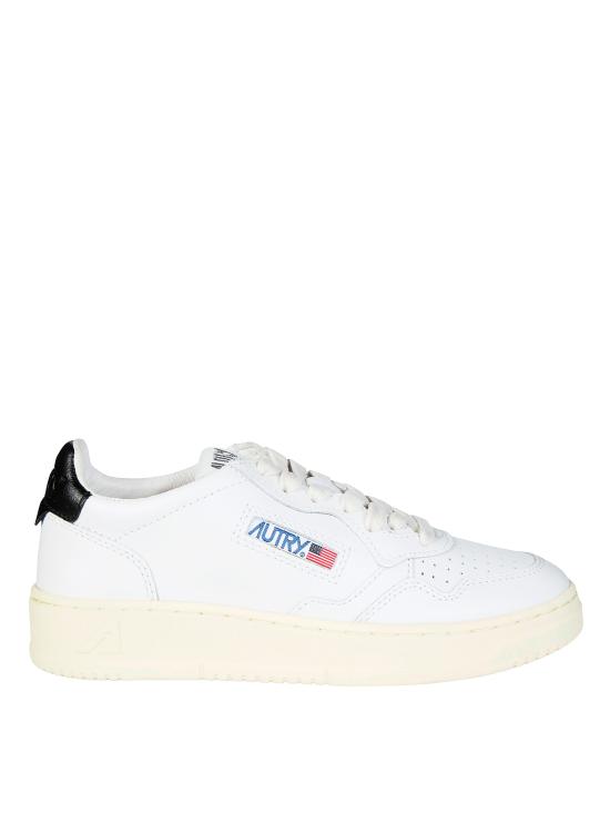 26SS 오트리 메달리스트 로우 스니커즈 AULWLL22 WHTBLACK BIANCO - AUTRY
