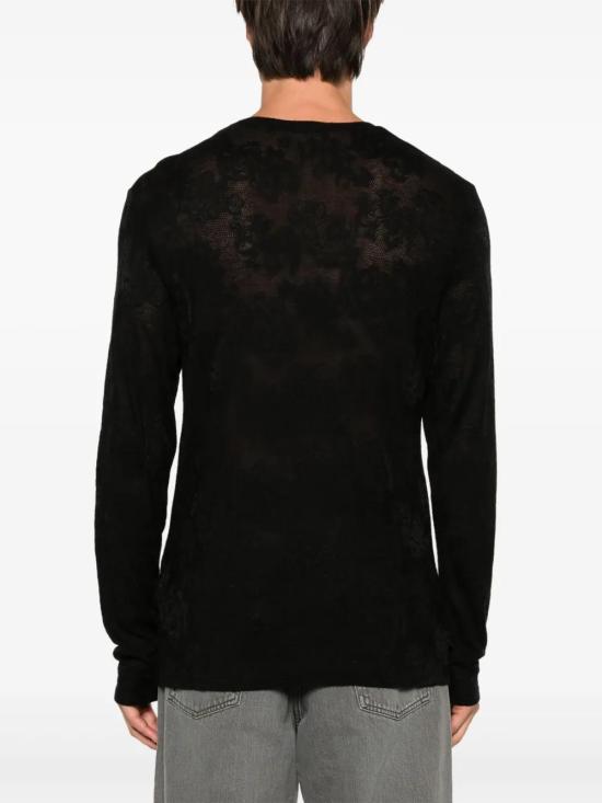  아워레가시 스웨터 M4246RB black - OUR LEGACY