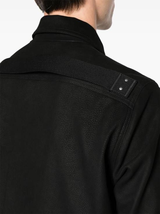  릭 오웬스 가죽 자켓 RU01D3766LCK - RICK OWENS