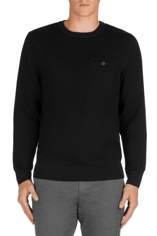  제이브랜드 스웨터 J Brand 쿨리지 울 크루넥  블랙
