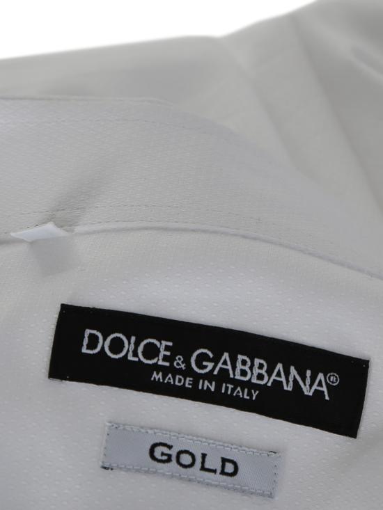  돌체앤가바나 긴팔 셔츠 G5EB3T FM5C2 W0800 White - DOLCE & GABBANA