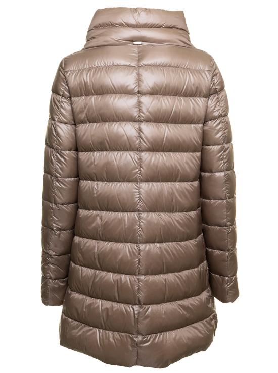 26FW 에르노 아멜리아 A 쉐입 롱패딩 PI0505DIC 12017Z 2600 Beige - HERNO