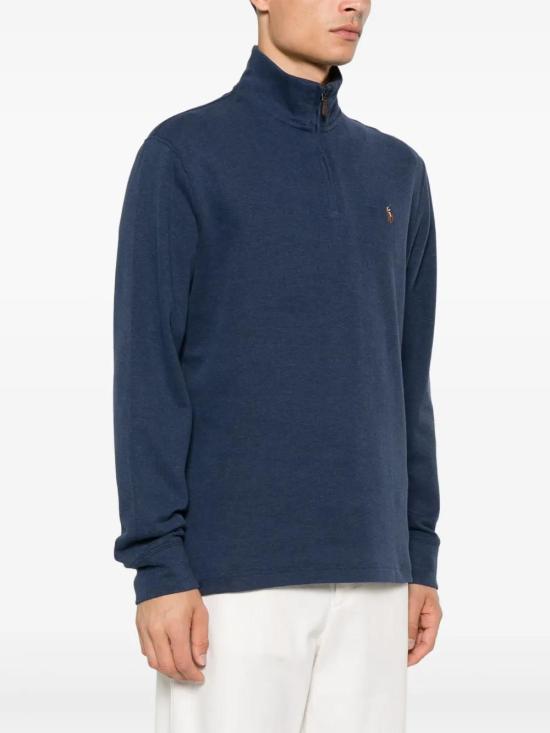  폴로 랄프로렌 집업 니트 710877001 navy - POLO RALPH LAUREN