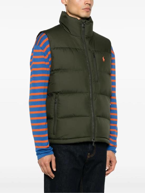  폴로 랄프로렌 베스트 710940236003 olive green - POLO RALPH LAUREN