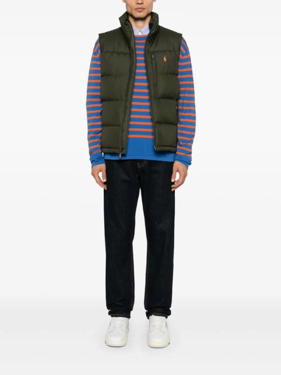  폴로 랄프로렌 베스트 710940236003 olive green - POLO RALPH LAUREN