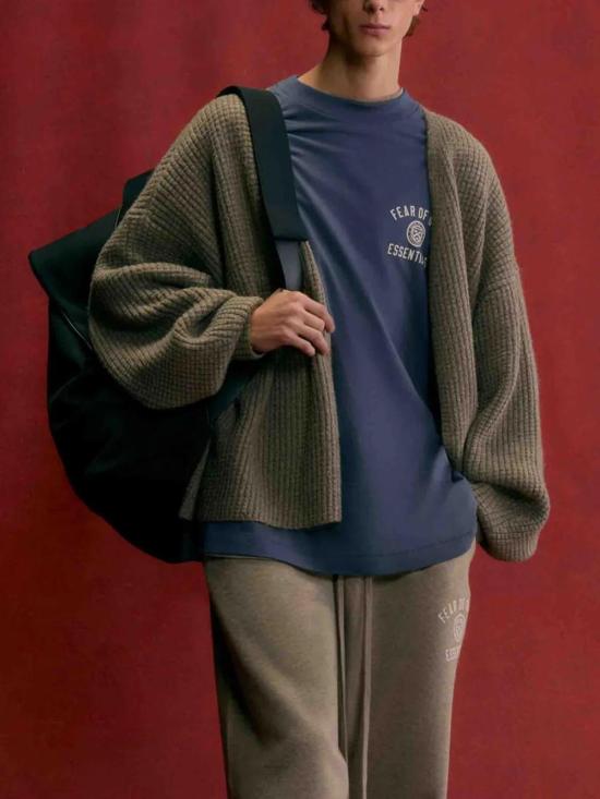  피어오브갓 반팔 티셔츠 125H024419 indigo - FEAR OF GOD