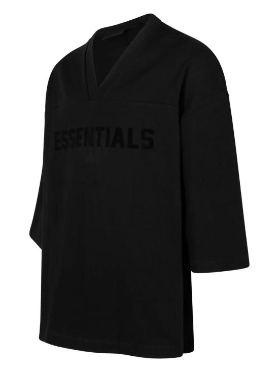  피어오브갓 반팔 티셔츠 125SP244104F black - FEAR OF GOD