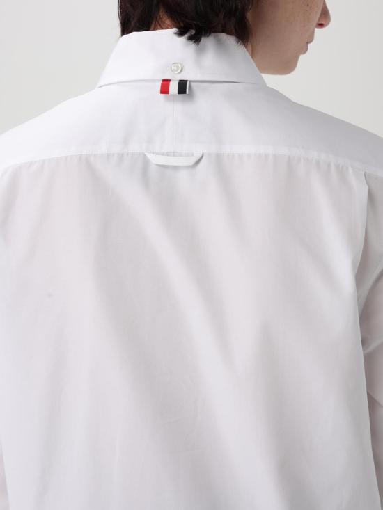25SS 톰브라운 블라우스 FLL190A03113 100 White - THOM BROWNE