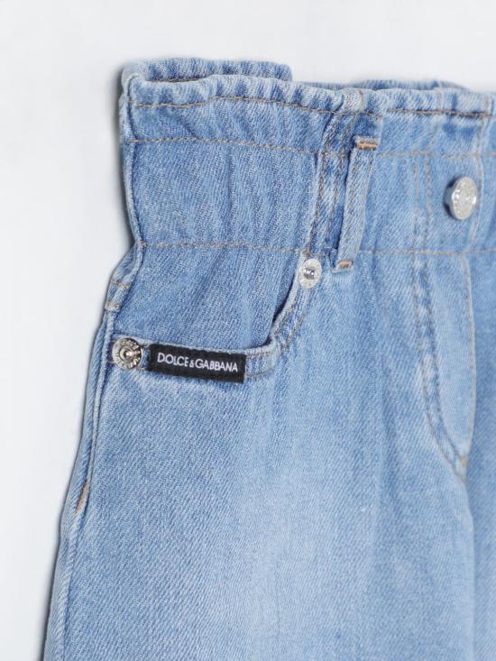 25FW [키즈] 돌체앤가바나 스커트 L55I22LDC52 S9000 Denim - DOLCE & GABBANA