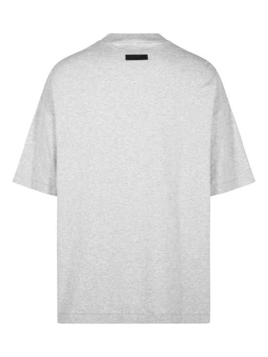  피어오브갓 반팔 티셔츠 125SP244196F grey - FEAR OF GOD