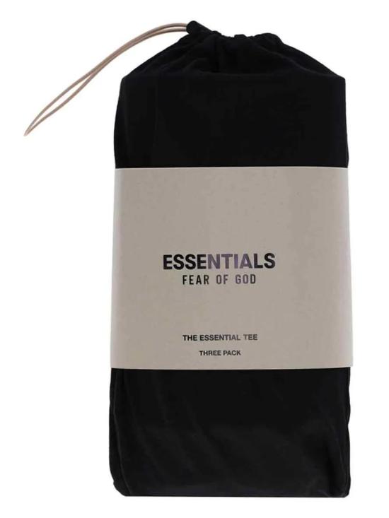  피어오브갓 반팔 티셔츠 125HO244280F black - FEAR OF GOD