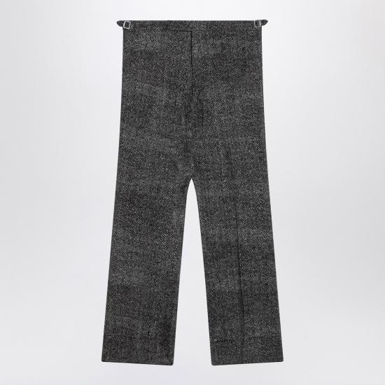 25SS 프라다 스트레이트 팬츠 UP0305OOO16RC Black