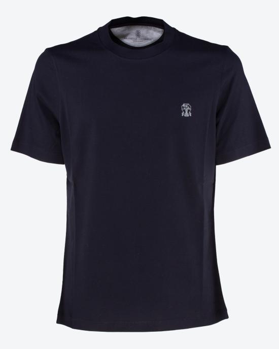 25SS 브루넬로 쿠치넬리 코튼 저지 크루넥 티셔츠 M0B138440 C4425 - BRUNELLO CUCINELLI