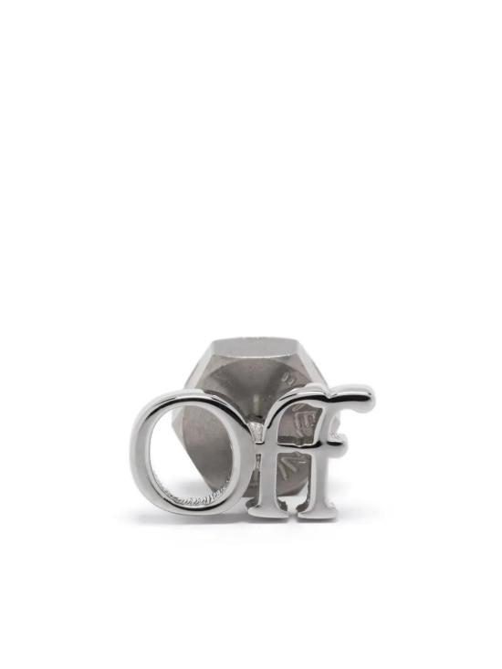  오프화이트 이어링 OMOD063C99MET0017200 silver