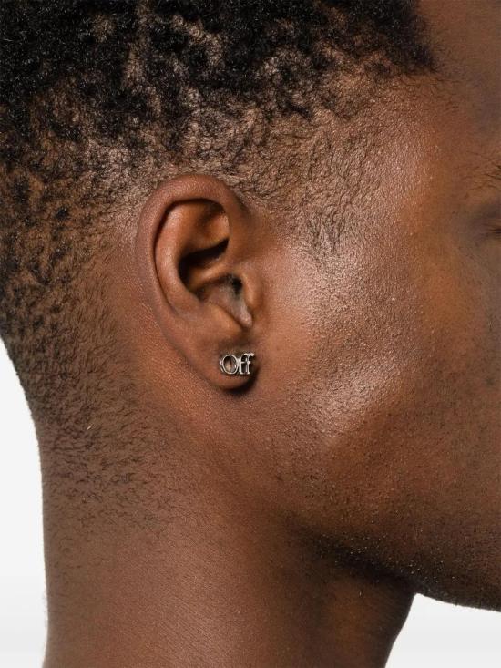  오프화이트 이어링 OMOD063C99MET0017200 silver - OFF WHITE