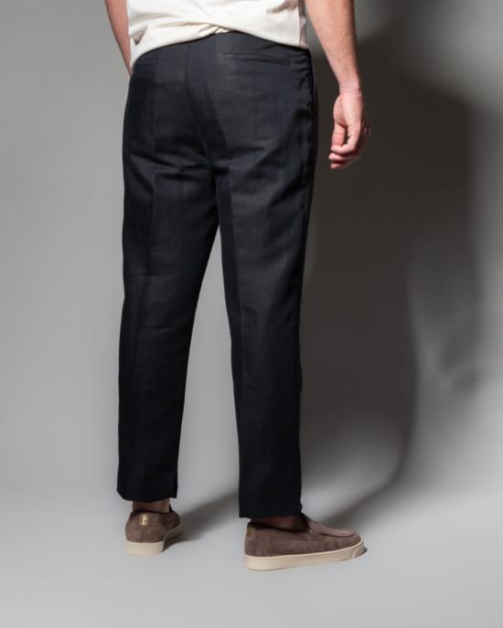 25SS 브루넬로 쿠치넬리 스트레이트 팬츠 MH255E1710 C101 NERO - BRUNELLO CUCINELLI