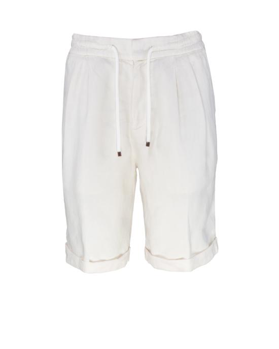 25SS 브루넬로 쿠치넬리 스트레이트 팬츠 M243DU0020 C6007 BIANCO