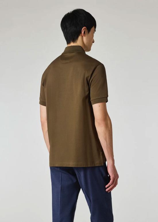 25SS 폴 스미스 폴로 티셔츠 M1R 958PP L00089 65 Dark Khaki KHAKI - PAUL SMITH