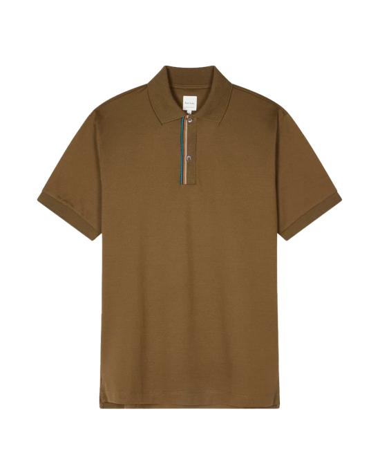 25SS 폴 스미스 폴로 티셔츠 M1R 958PP L00089 65 Dark Khaki KHAKI