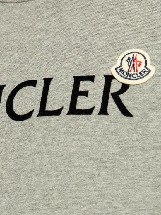  몽클레어 반팔 티셔츠 J20918C000248390T grey - MONCLER