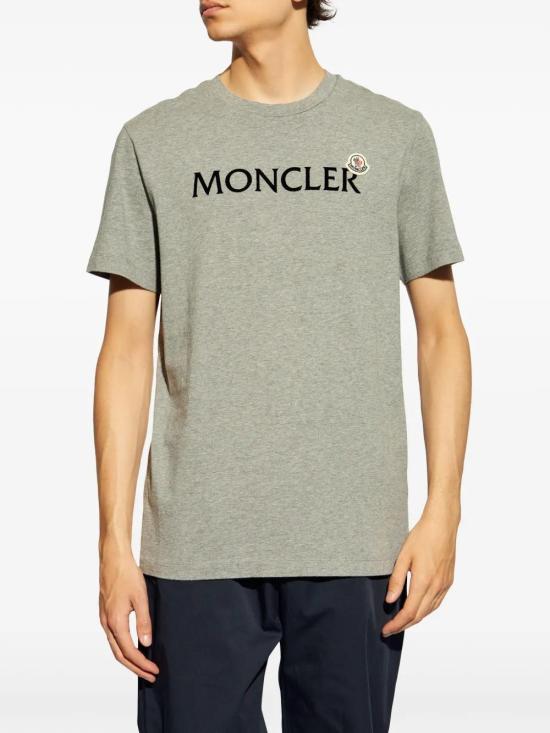  몽클레어 반팔 티셔츠 J20918C000248390T grey - MONCLER