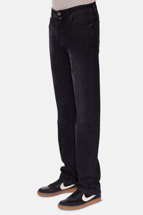  야콥코헨 스트레이트 팬츠 Jacob Cohen Eduard 9 Oz 스트레이트 레그 진 페이디드 블랙 - JACOB COHËN