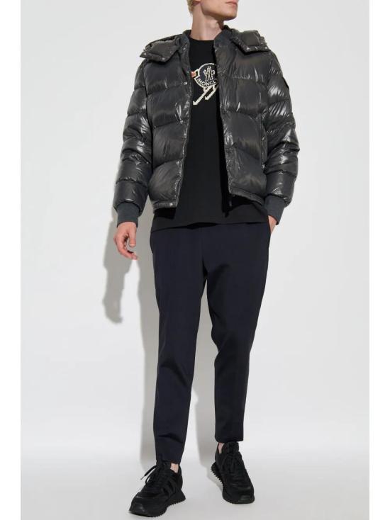  몽클레어 반팔 티셔츠 J20918C0001083927 black - MONCLER