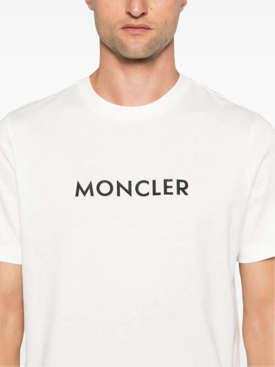  몽클레어 반팔 티셔츠 J20918C0003489AJS white - MONCLER