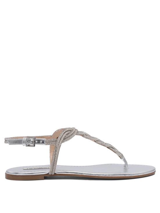 26SS 니나리루 샌들 351172NAPPA LAM ARGENTO Silver