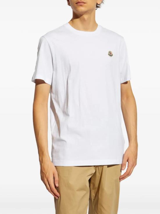  몽클레어 후드 티셔츠 J20918C00022829H8 white - MONCLER