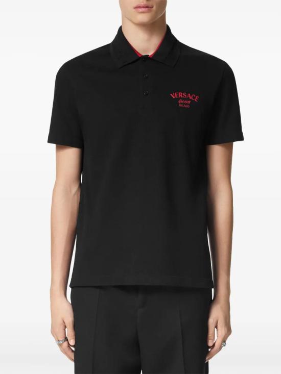  베르사체 폴로 티셔츠 10139061A12348 - VERSACE