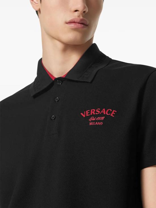  베르사체 폴로 티셔츠 10139061A12348 - VERSACE
