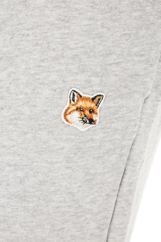 24FW 메종키츠네 스트레이트 팬츠 LM01114KM0001 H120 LIGHTGREYMELANGE - MAISON KITSUNE