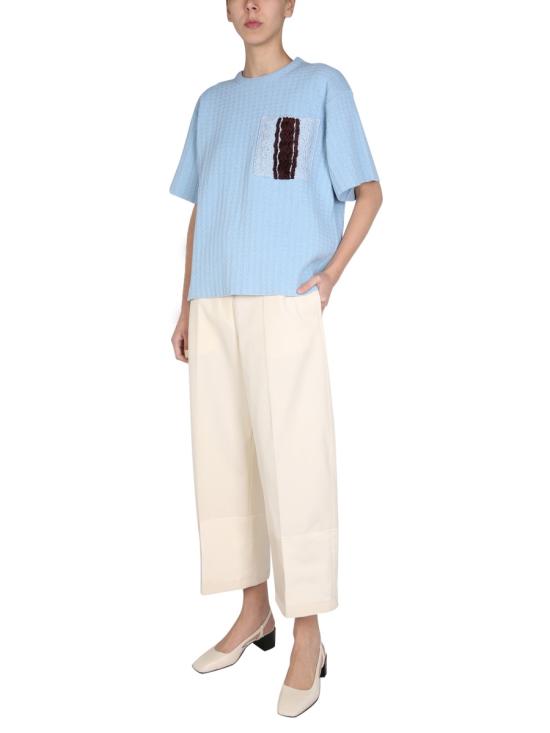  질샌더 스웨터 JSWU751317 BABY BLUE - JIL SANDER