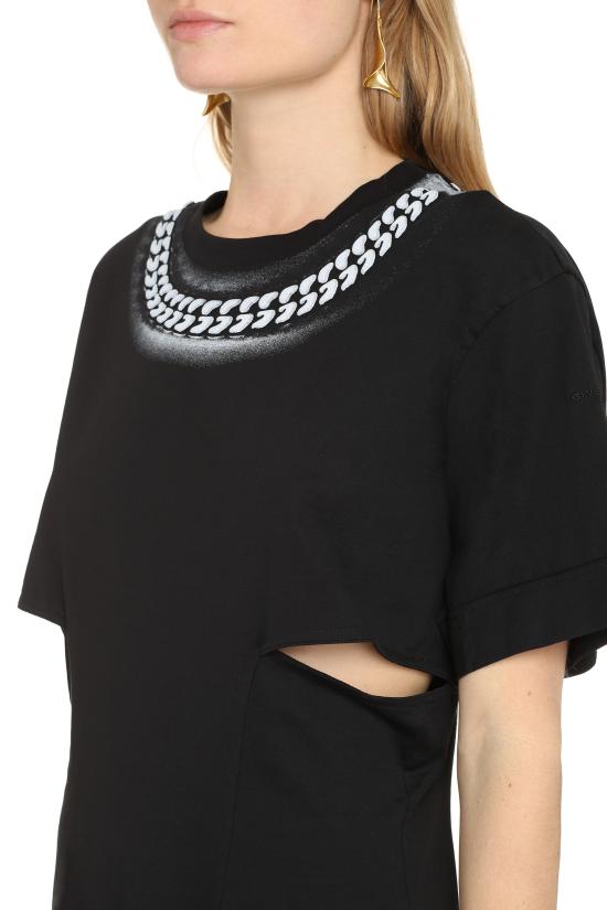 24FW 지방시 숏 원피스 BW21853Z7Y BLACK - GIVENCHY