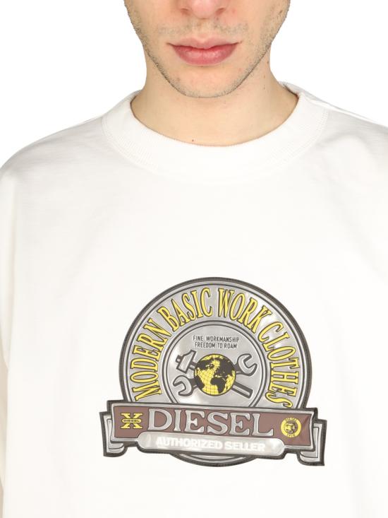  디젤 스웨터 A05407 WHITE - DIESEL