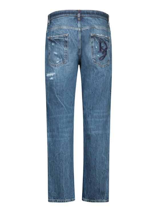 25FW 돌체앤가바나 데님 팬츠 GYJDAZ G8KE9 S9001 Blue - DOLCE & GABBANA