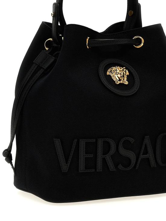  베르사체 토트백 10182971A138681B00V Black - VERSACE