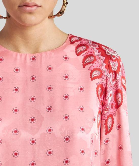 25SS 에트로 숏 원피스 WRHA0070AQ115X0872ROSA MULTICOLOR - ETRO