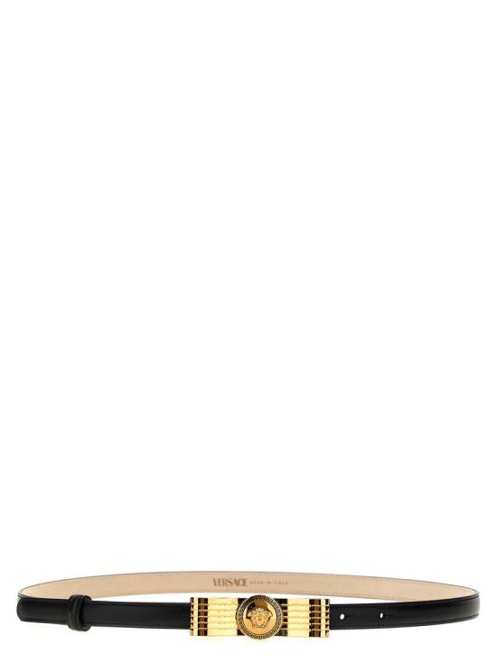  베르사체 슬림 벨트 1017978DV3T1B00V Black