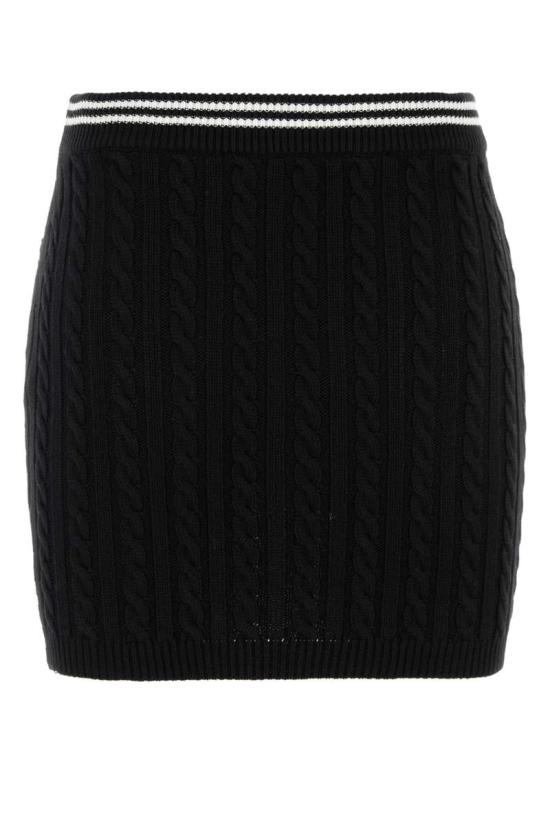 25SS 알레산드라리치 숏 스커트 FABX3687K4264 0091 Black - ALESSANDRA RICH