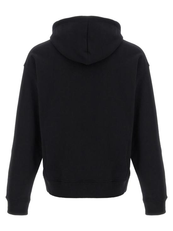 25SS 모스키노 후드 티셔츠 V170302281555 Black - MOSCHINO