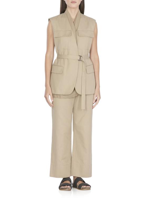 25SS 브루넬로 쿠치넬리 베스트 ML1457345C2910 Beige - BRUNELLO CUCINELLI