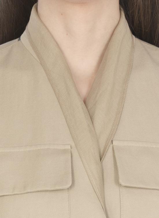 25SS 브루넬로 쿠치넬리 베스트 ML1457345C2910 Beige - BRUNELLO CUCINELLI