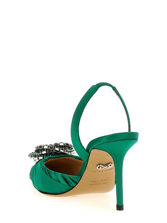 25SS 마흐앤마흐 힐/펌프스 R25S082185CRPEMDEEMERALD GREEN - MACH&MACH