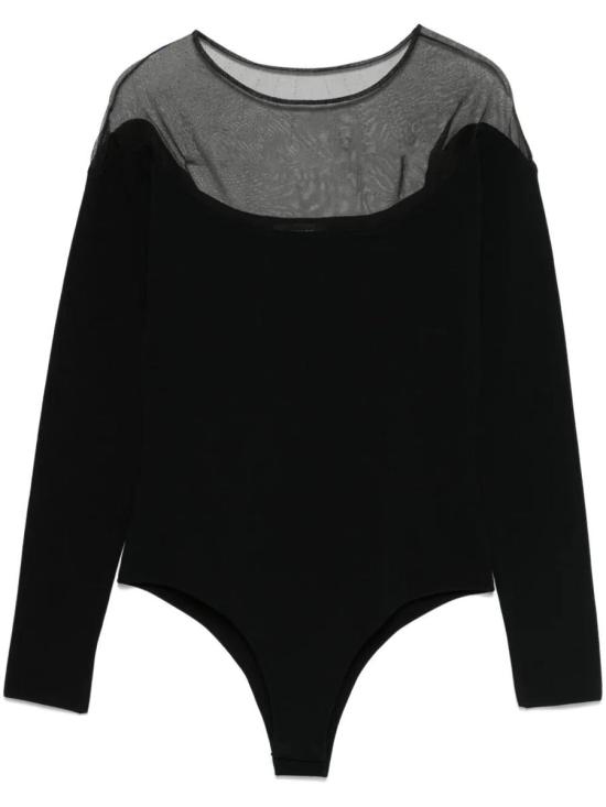 25SS 뮈글러 바디수트 티셔츠 25P2BO02771131 1999 Black