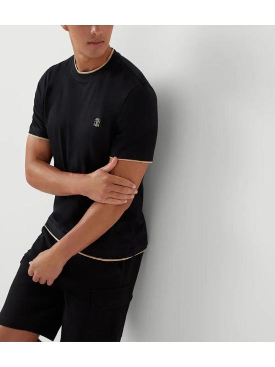  브루넬로 쿠치넬리 반팔 티셔츠 M0B137427GCNH72 - BRUNELLO CUCINELLI