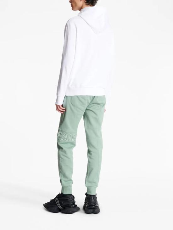  발망 후드 티셔츠 CH1JR002BB65 white - BALMAIN